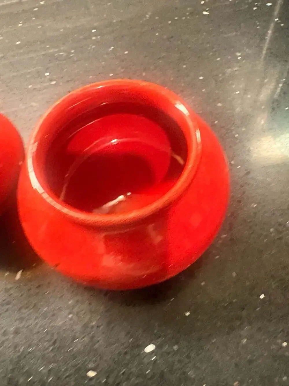 Mamma Ro Italian Red Pottery 4-Piece Creamer Sugar & Salt Pepper Set